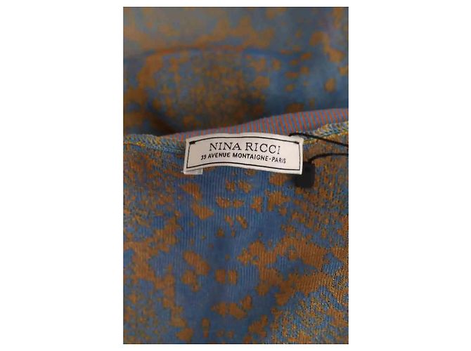 Nina Ricci Top dorado - vista 5