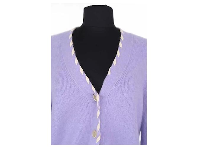 Jacquemus Strickjacke aus Wolle violett Lila - Ansicht 2