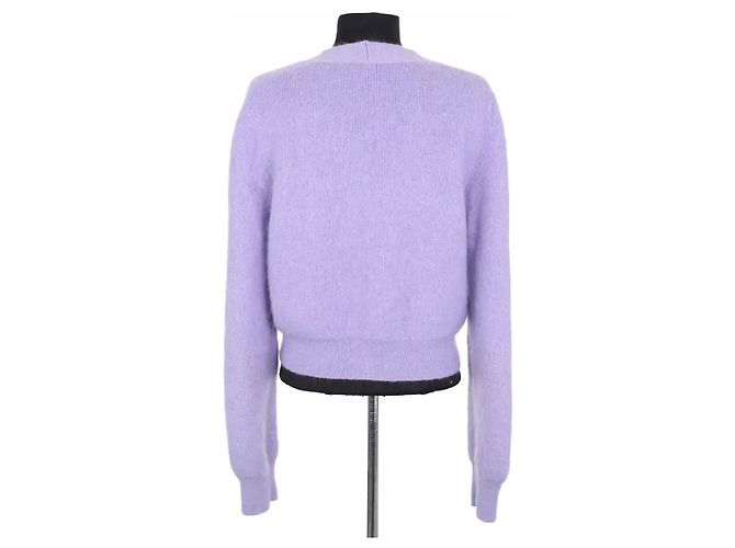 Jacquemus Strickjacke aus Wolle violett Lila - Ansicht 4