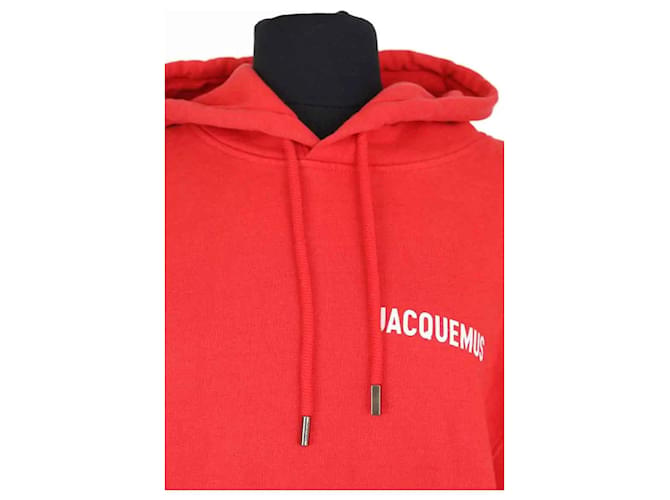 Sudadera Jacquemus roja de algodón - vista 2