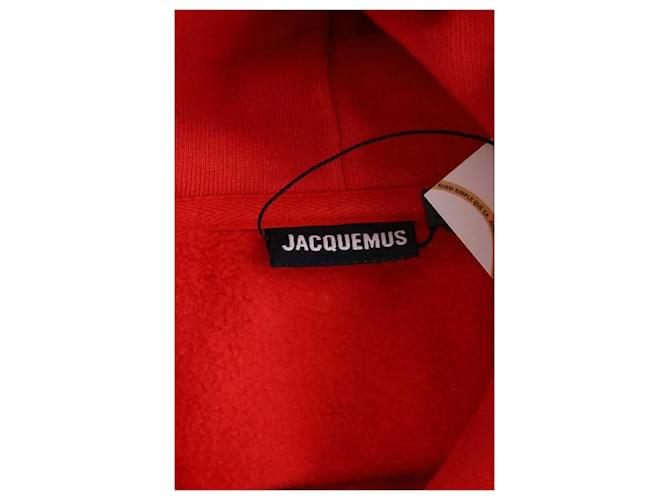 Sudadera Jacquemus roja de algodón - vista 5