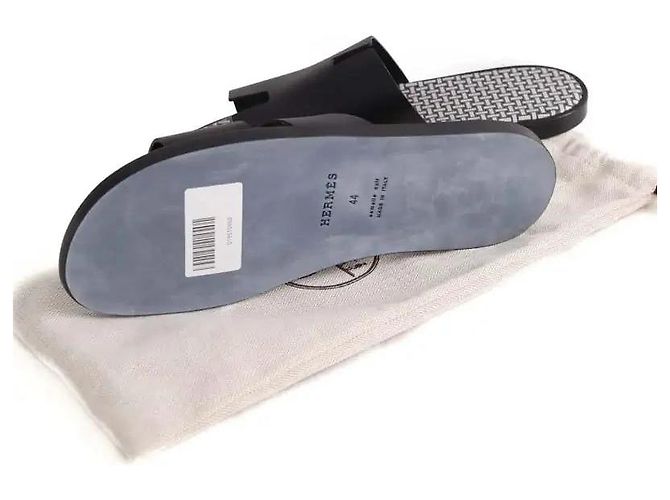 Hermès Sandali neri Nero - vista 6