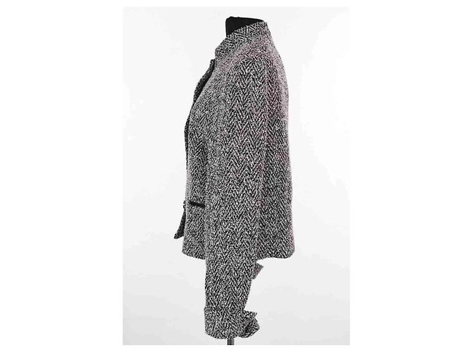 Cappotto nero Max Mara Taglia L - vista 3
