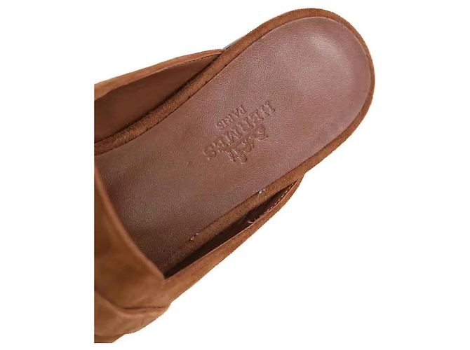 Hermès Camel mules - view 5