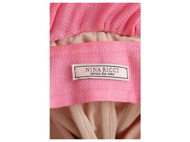 Nina Ricci Rosa Festkleid Pink - Ansicht 5