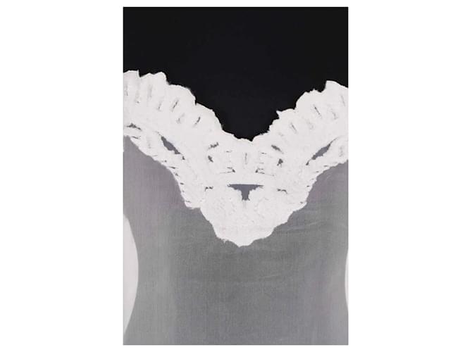 Abito Givenchy in seta bianca Bianco - vista 2