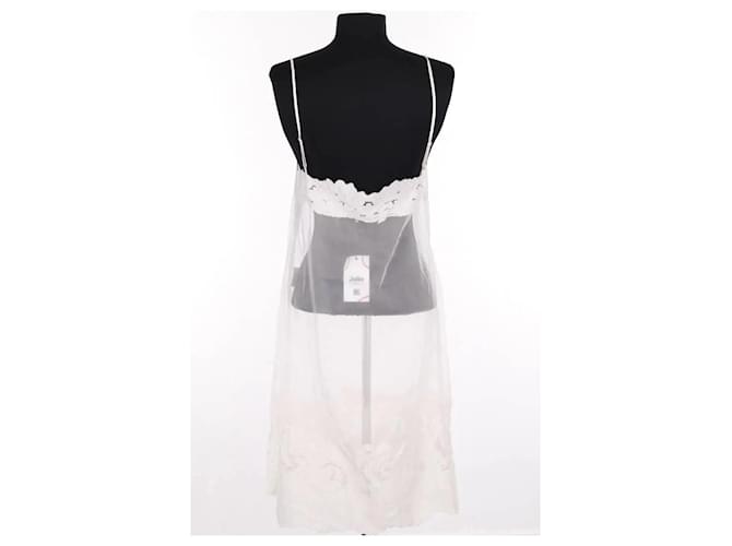Abito Givenchy in seta bianca Bianco - vista 4