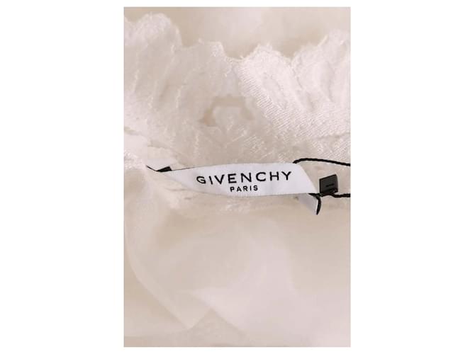 Abito Givenchy in seta bianca Bianco - vista 5