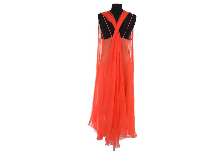 Lanvin Abito da cerimonia arancione - vista 4