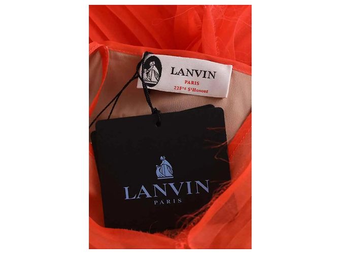 Lanvin Abito da cerimonia arancione - vista 5