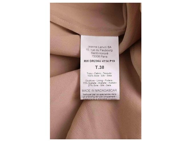 Lanvin Abito da cerimonia arancione - vista 6