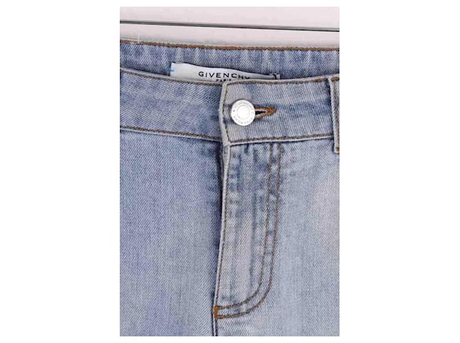 Jeans slim Givenchy azuis de algodão Azul - vista 2