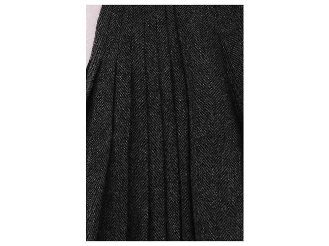 Short Chanel de lana gris - vista 4