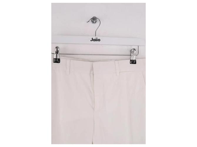 Hermès Pantalón recto blanco - vista 2