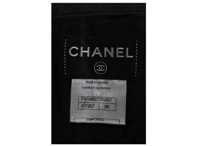 Chanel Ärmelloses schwarzes Kleid - Ansicht 5