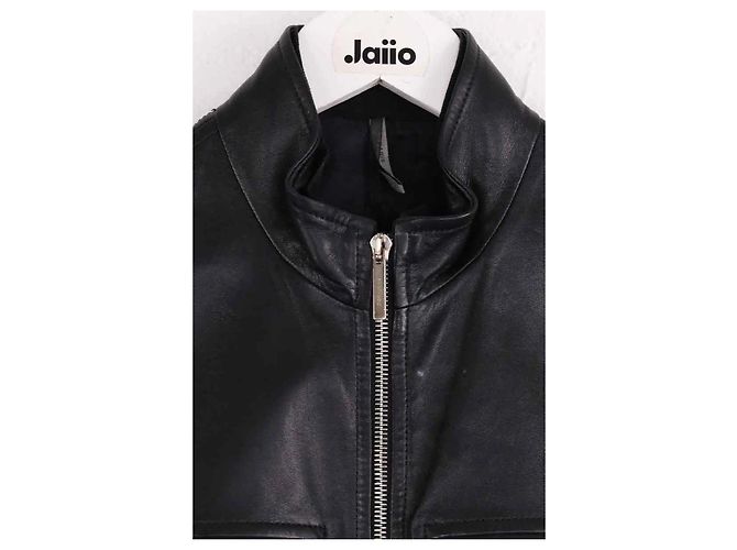 Dior Lederjacke Schwarz Herren M - Ansicht 2
