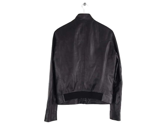 Dior Lederjacke Schwarz Herren M - Ansicht 3