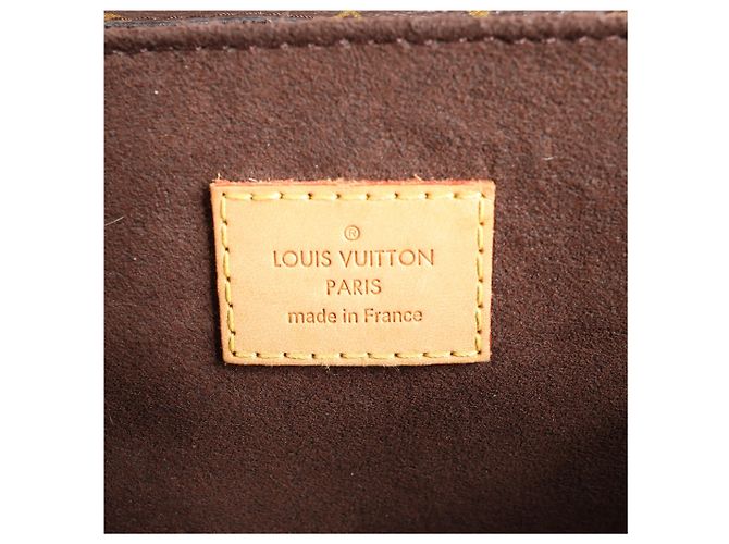 Borsa a tracolla Louis Vuitton Metis MM in tela Monogram marrone M44875 - vista 13
