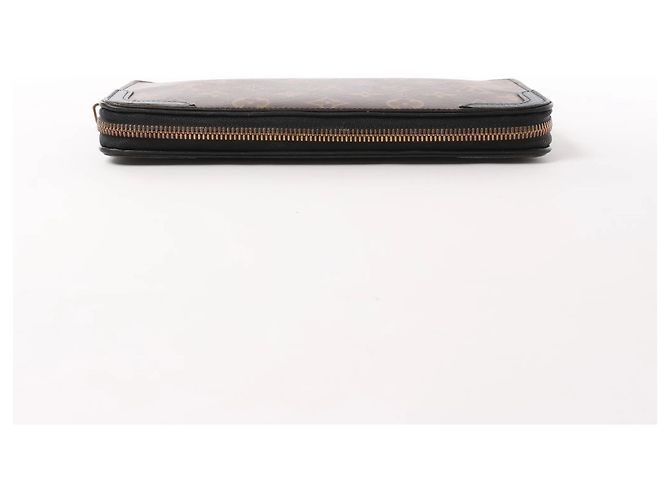 Portafoglio Louis Vuitton Macassar Daily Organizer Monogram Marrone x Nero M60679 - vista 5