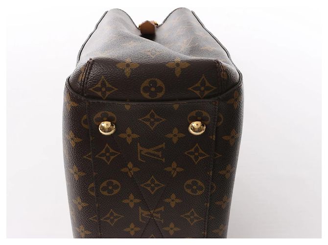 2Way Handtasche Louis Vuitton Montaigne MM aus Monogram Canvas in Braun M41056 Bordeaux - Ansicht 7