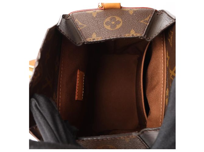 Borsa a tracolla Louis Vuitton Milk Box in tela Monogram marrone M44877 Beige - vista 10