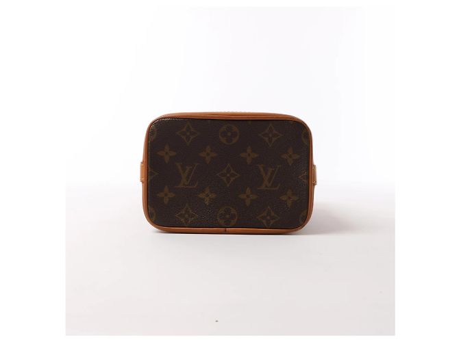 Borsa a tracolla Louis Vuitton Milk Box in tela Monogram marrone M44877 Beige - vista 7