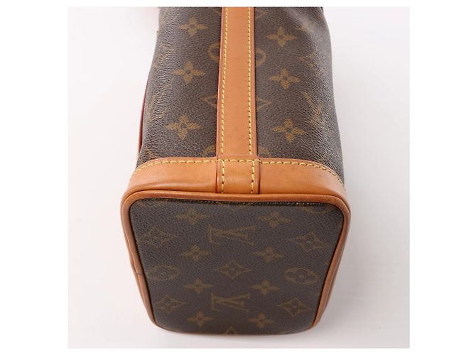 Borsa a tracolla Louis Vuitton Milk Box in tela Monogram marrone M44877 Beige - vista 9