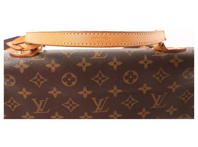 Borsa 2Way Louis Vuitton Cluny MM Monogram Canvas Marrone M42735 Bordò - vista 11