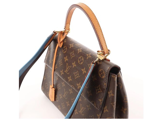 Borsa 2Way Louis Vuitton Cluny MM Monogram Canvas Marrone M42735 Bordò - vista 3