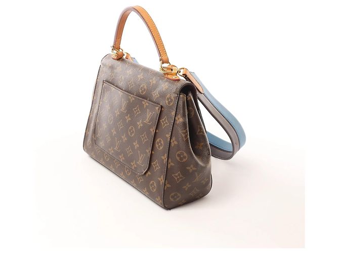 Borsa 2Way Louis Vuitton Cluny MM Monogram Canvas Marrone M42735 Bordò - vista 4
