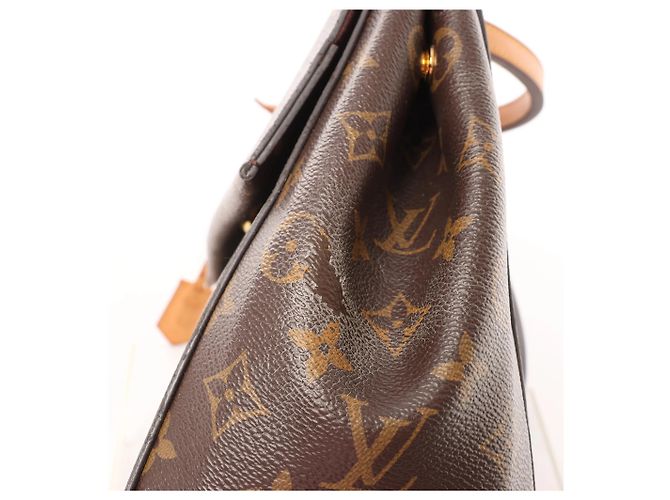 Borsa 2Way Louis Vuitton Cluny MM Monogram Canvas Marrone M42735 Bordò - vista 8