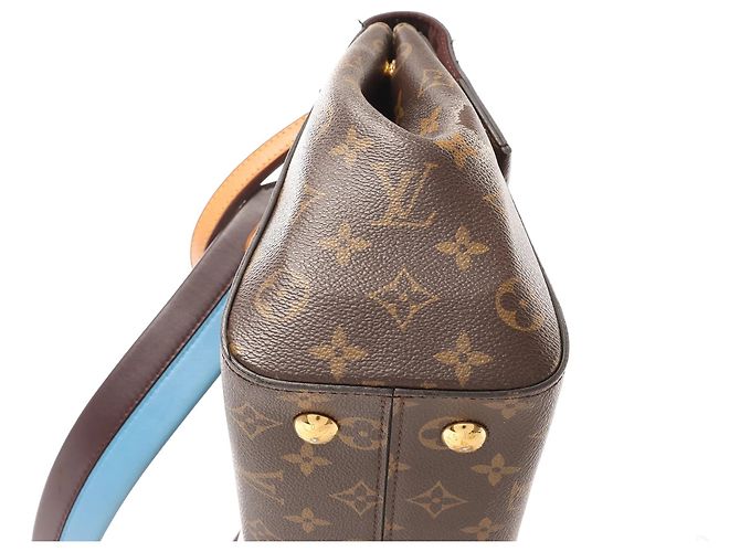 Borsa 2Way Louis Vuitton Cluny MM Monogram Canvas Marrone M42735 Bordò - vista 9