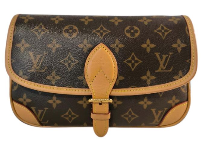 Borsa Diane in Monogram Canvas nero Louis Vuitton Marrone Monogramma - vista 10