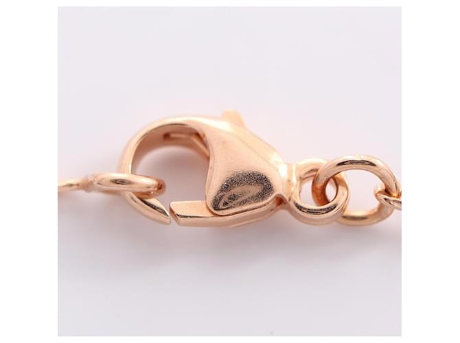Hermès Collar Hermes Mini Pop H Rosa Dorado - vista 3