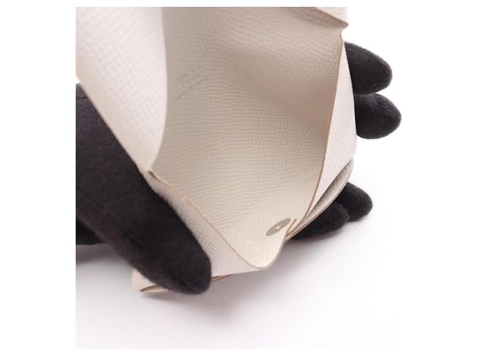 Cartera Calvi de Hermès - Monedero Blanco - vista 4