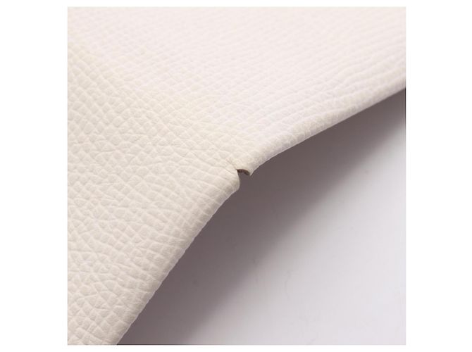 Cartera Calvi de Hermès - Monedero Blanco - vista 7