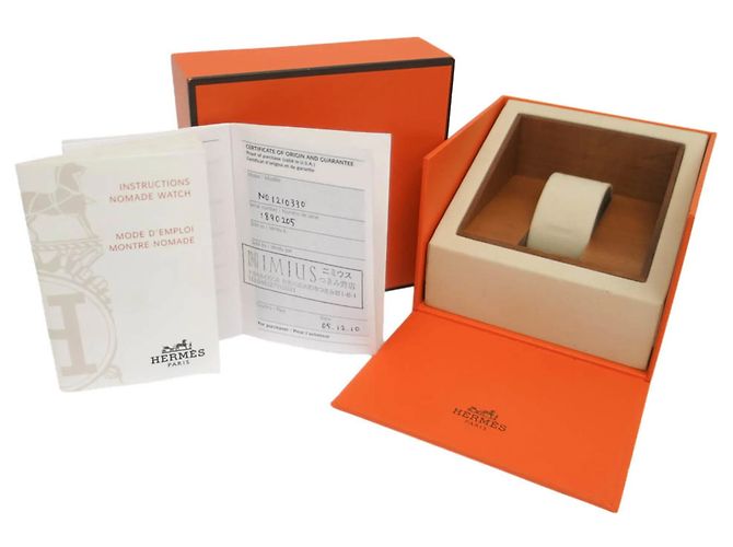 Hermès Hermes Nomade Steel Auto Quartz Damenuhr NO1.210 - Ansicht 6