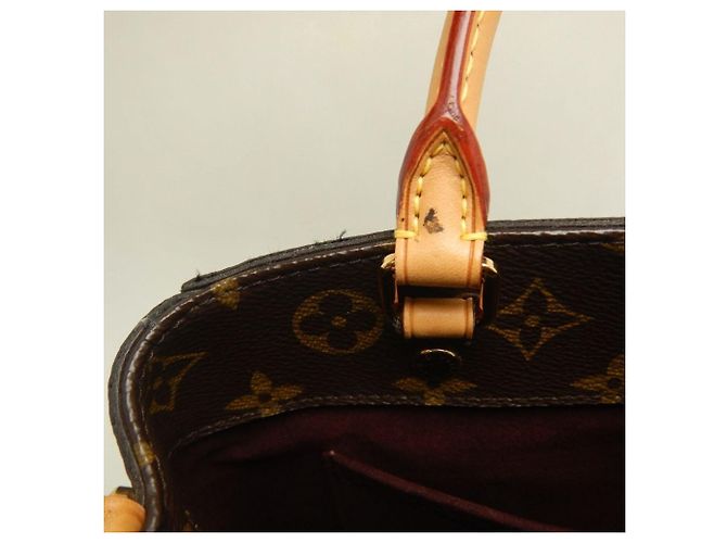 Borsa Louis Vuitton Monogram Montaigne BB Marrone - vista 14