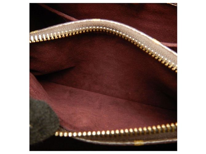 Borsa Louis Vuitton Monogram Montaigne BB Marrone - vista 20