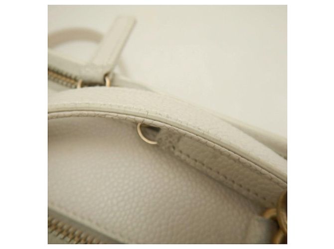 Borsa a tracolla vanity bianca Chanel Bianco - vista 9