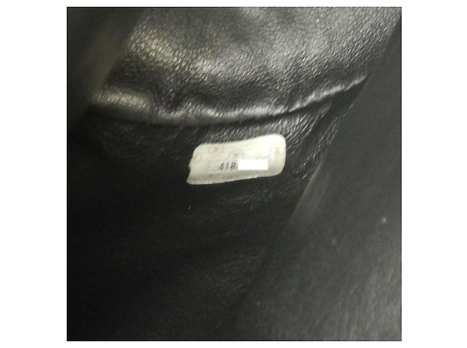 Zaino Chanel Matelassé in agnello nero - vista 22