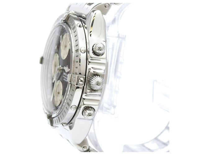 Relógio automático masculino Breitling Chronomat em aço - vista 4