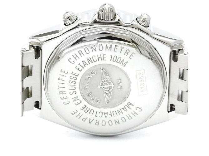 Relógio automático masculino Breitling Chronomat em aço - vista 6