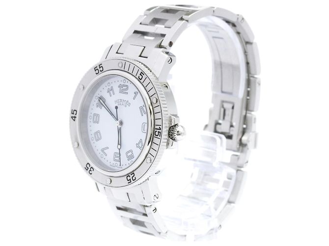 Hermès Orologio da uomo Hermes Clipper Diver Steel Quartz - vista 2