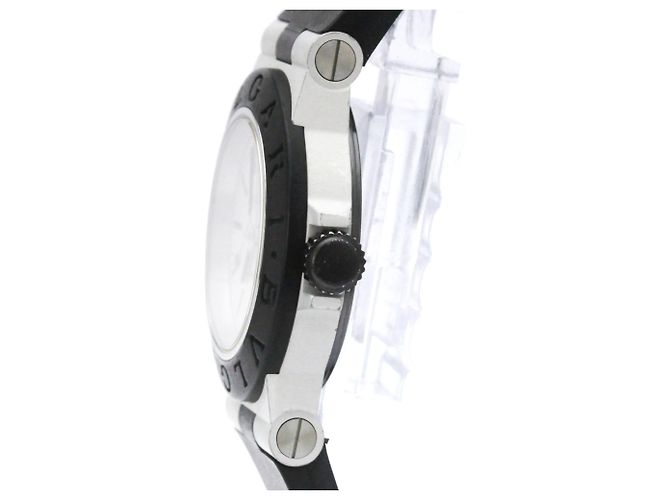 Bulgari Bvlgari Aluminium Rubber Quartz Damenuhr AL29A - Ansicht 4