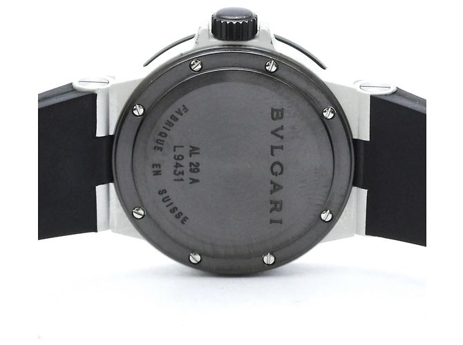Bulgari Bvlgari Aluminium Rubber Quartz Damenuhr AL29A - Ansicht 6