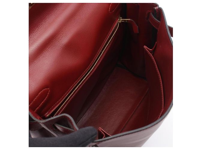 Hermès Zaino/Borsa Hermes Kelly Ad GM Rosso Bordò - vista 3