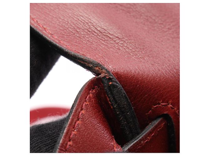 Hermès Zaino/Borsa Hermes Kelly Ad GM Rosso Bordò - vista 7