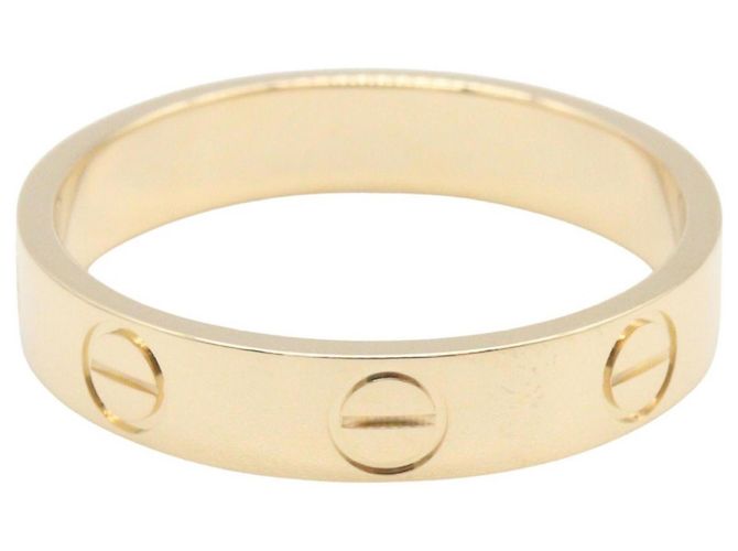 Anello Mini Love di Cartier in oro giallo 18K - vista 2