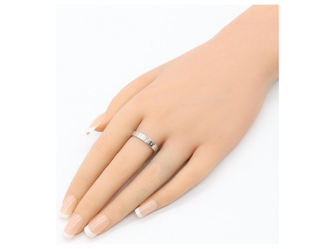 Anello Cartier Mini Love in oro bianco 18K - vista 6
